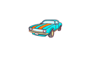 Car Free Sticker PNG