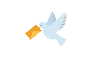 Carrier Pigeon Free Sticker PNG