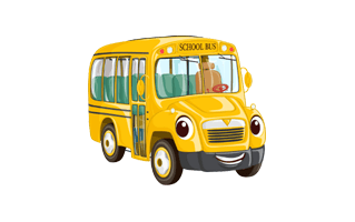 Cartoon Bus PNG