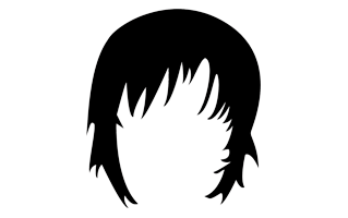Cartoon Hair PNG