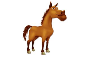 Cartoon Horse PNG