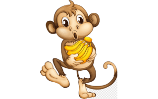 Cartoon Monkey PNG