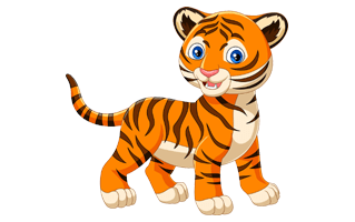 Cartoon Tiger PNG