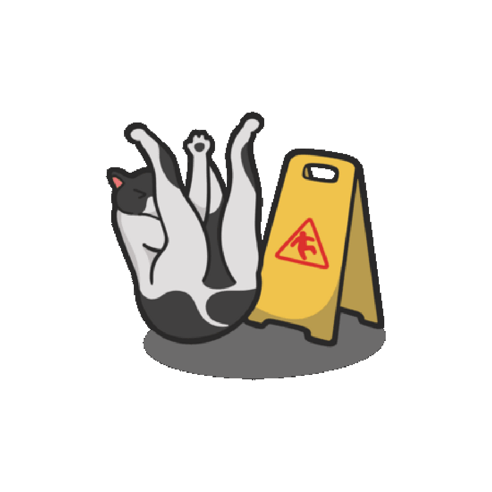 Cautious Sticker Transparent Clipart