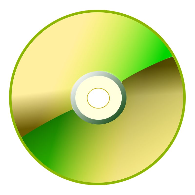 CD Disk Transparent Picture