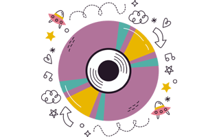 Cd Sticker PNG
