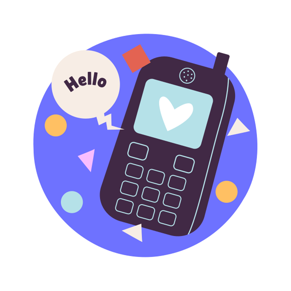 Cellular Phone Free Sticker Transparent Gallery