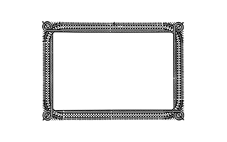 Certificate Border Frame PNG