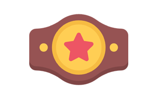 Champion Belt StickerPNG