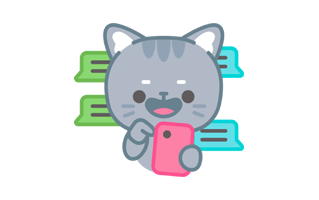 Chat Free Sticker PNG