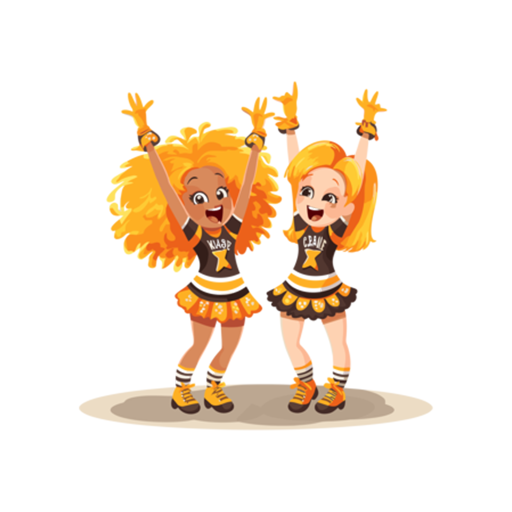 Cheerer Free Sticker Transparent Clipart