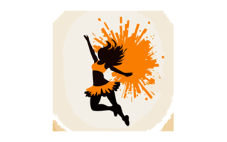 Cheerer Free Sticker