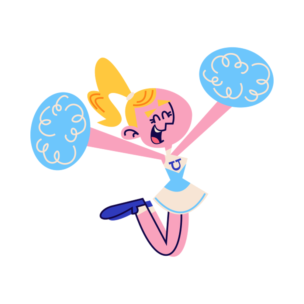 Cheerer Sticker Transparent Picture