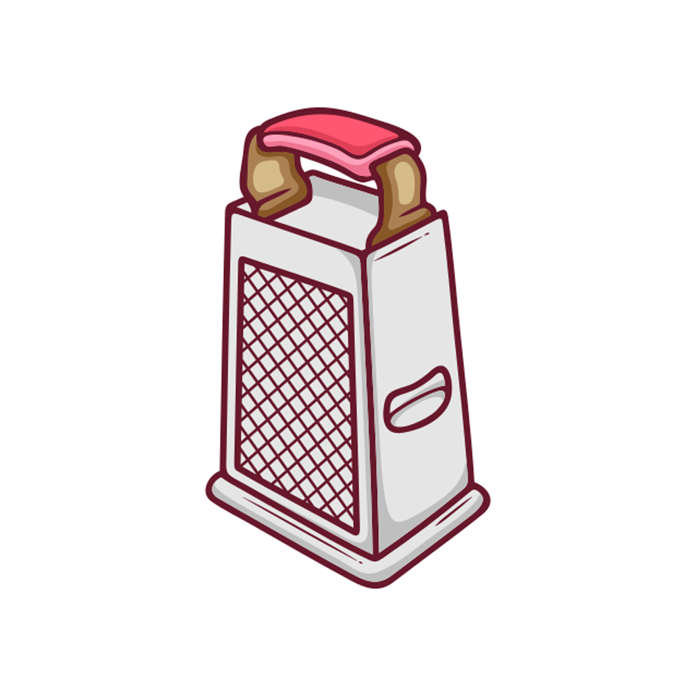 Cheese Grater Free Sticker Transparent Image