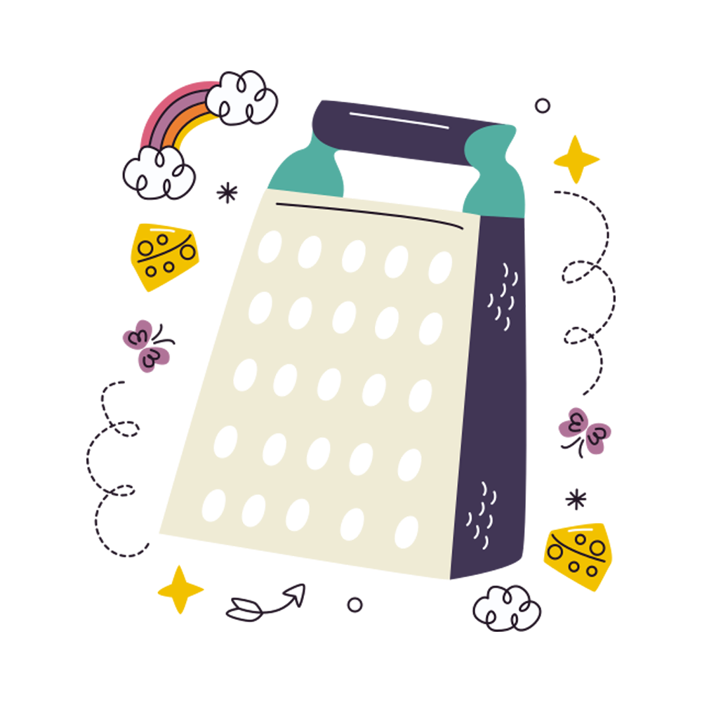 Cheese Grater Free Sticker Transparent Picture
