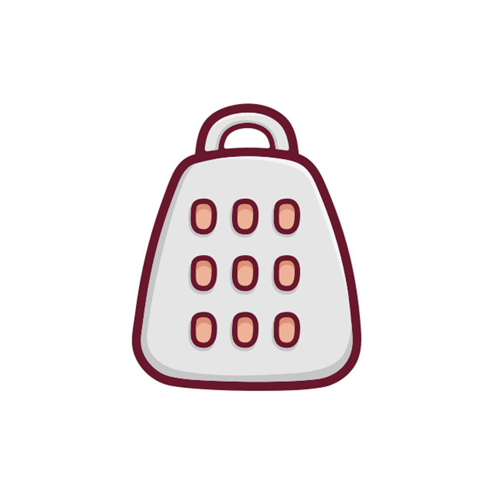 Cheese Grater Free Sticker Transparent Clipart