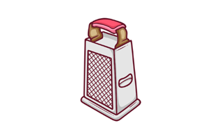 Cheese Grater Free Sticker PNG