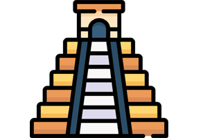 Chichen Itza Pyramid Sticker PNG