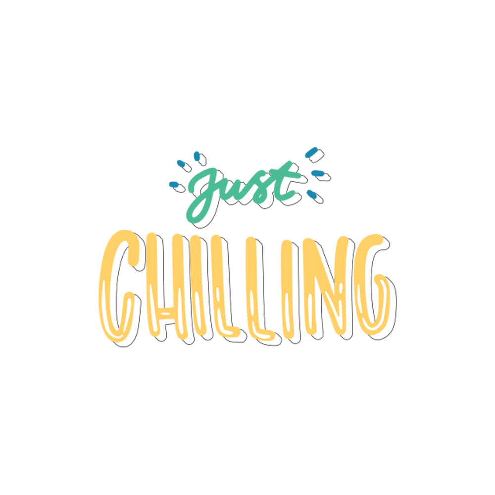Chilling Free Sticker Transparent Clipart