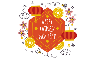 Chinese New Year Free Sticker PNG