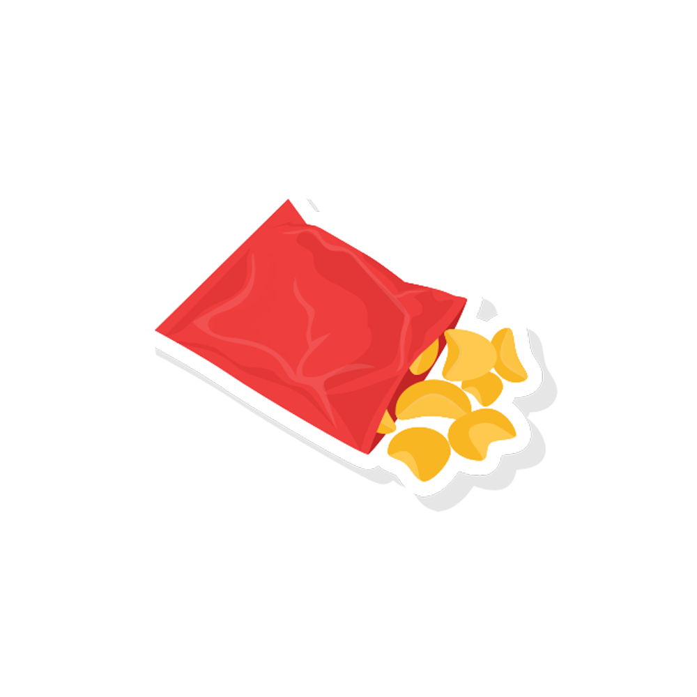 Chips Free Sticker Transparent Image