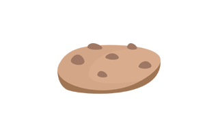 Choco Chip Free Sticker PNG