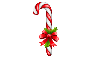 Christmas Candy Cane PNG