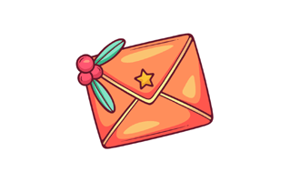 Christmas Card Free Sticker PNG