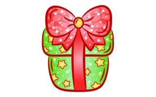 Christmas Presents Sticker PNG
