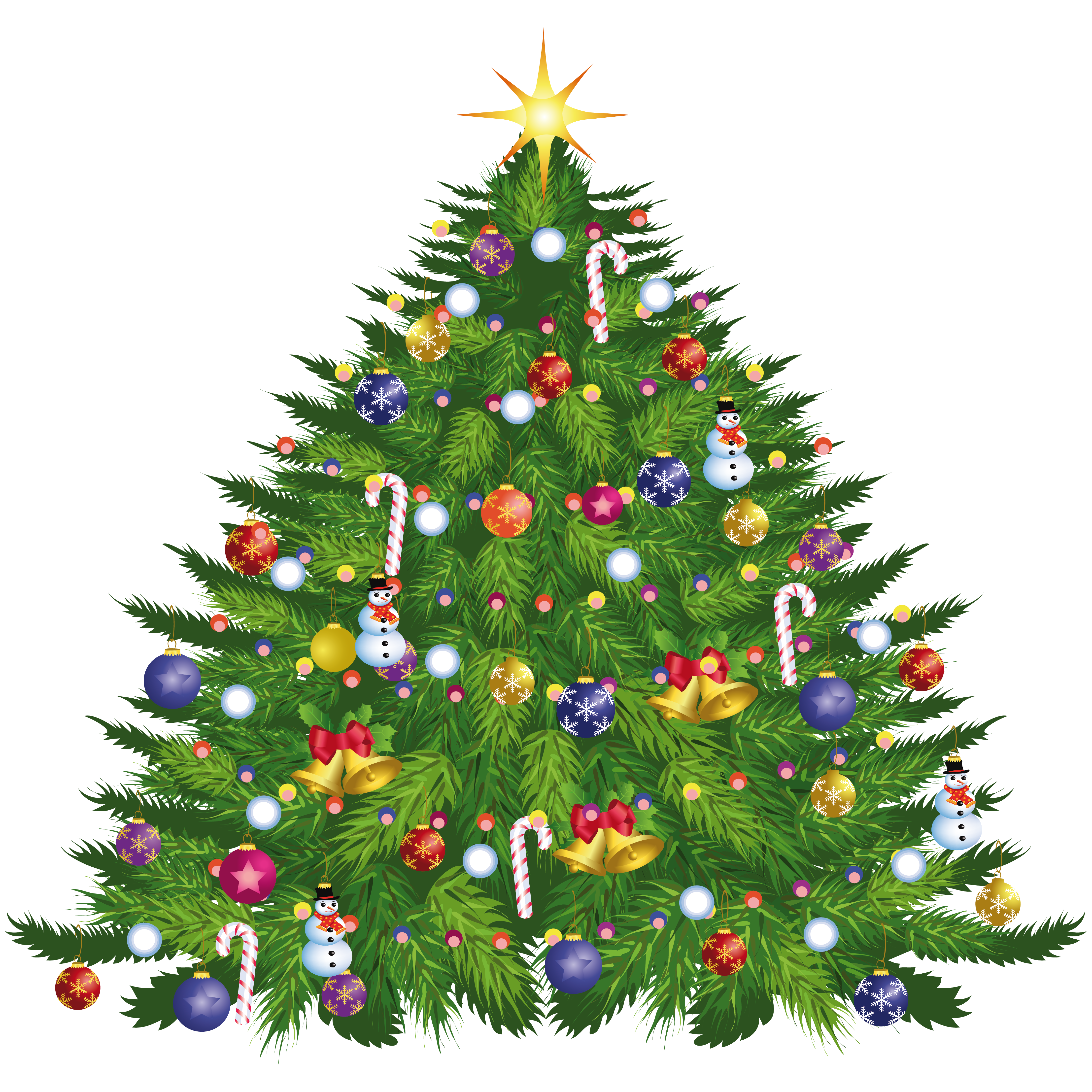 Christmas Tree Transparent Clipart