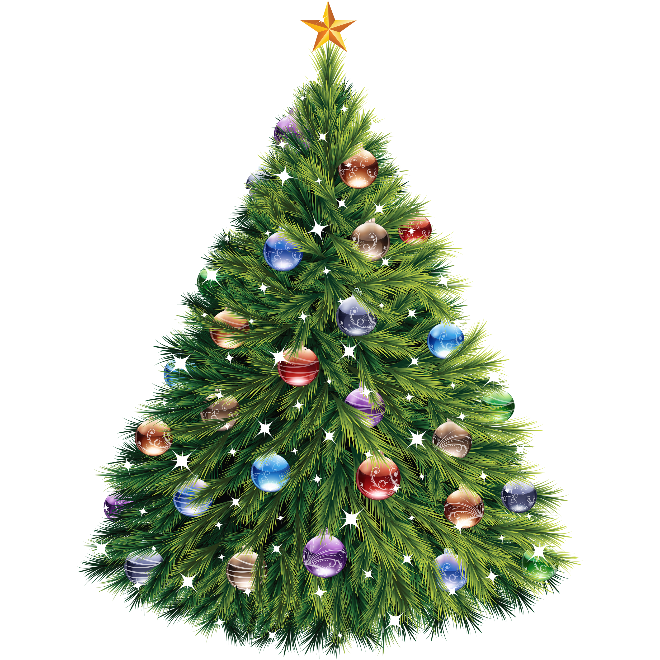 Christmas Tree Transparent Logo