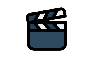Clapboard Free Sticker PNG