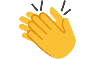 Clapping Hands Emoji PNG