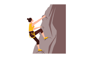 Climbing Free Sticker PNG