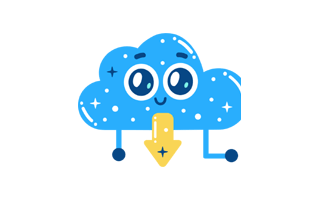 Cloud Computing Free Sticker PNG