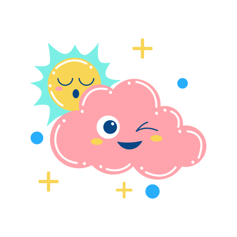 Cloudy Sticker Transparent Gallery