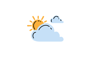 Cloudy Sticker PNG