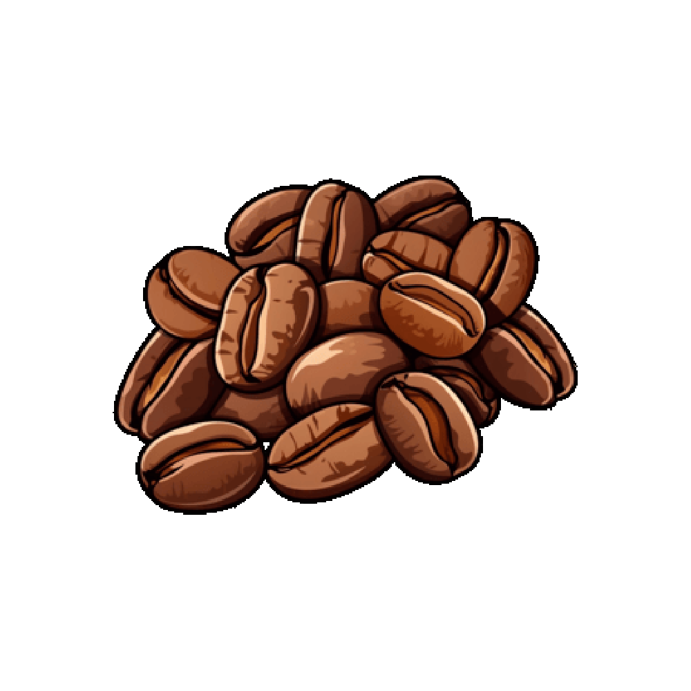 Coffee Beans Free Sticker Transparent Picture