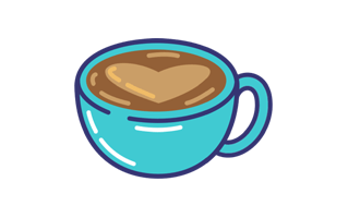 Coffee Cup Free Sticker PNG