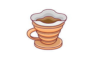 Coffee Filter Sticker