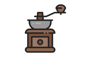 Coffee Grinder Free Sticker PNG
