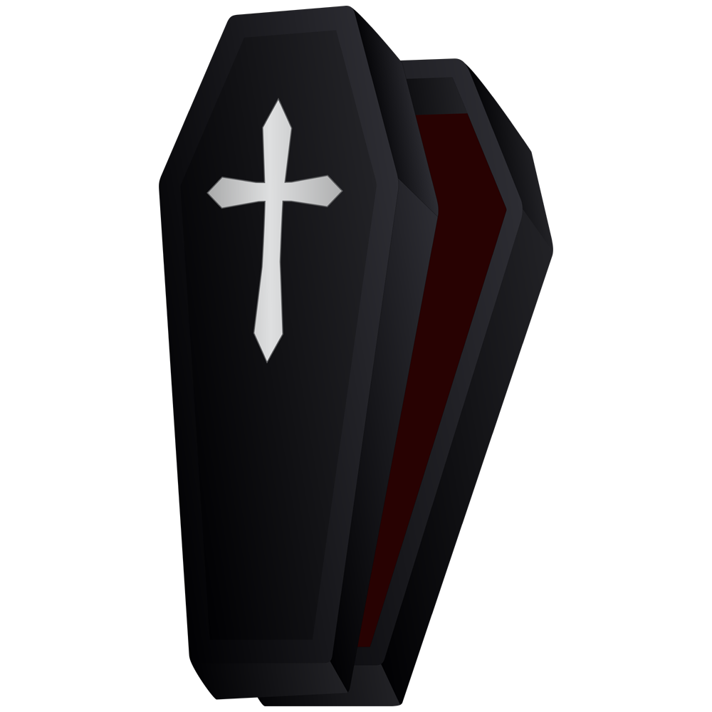 Coffin Halloween Transparent Picture