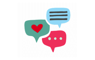Comment Free Sticker PNG