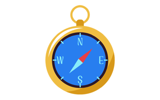 Compass Sticker PNG