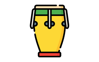 Banjo Sticker PNG