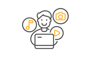 Content Creator Sticker PNG
