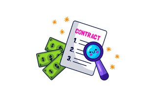 Contract Free Sticker PNG