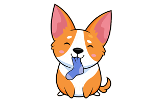 Corgi Free Sticker PNG