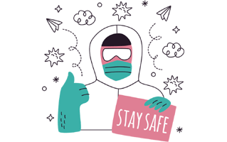 Coronavirus Sticker PNG