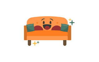 Couch Free Sticker PNG